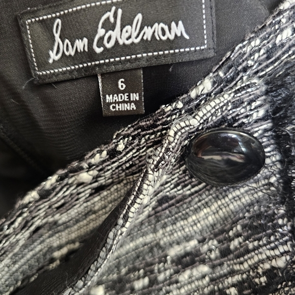 Sam Edelman Textured Wrap Around Skirt Size 6 - Picture 4 of 6